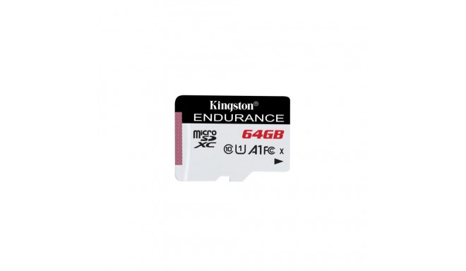 Kingston memory card 64GB microSDXC Endurance cl. 10 UHS-I 95 MB|s