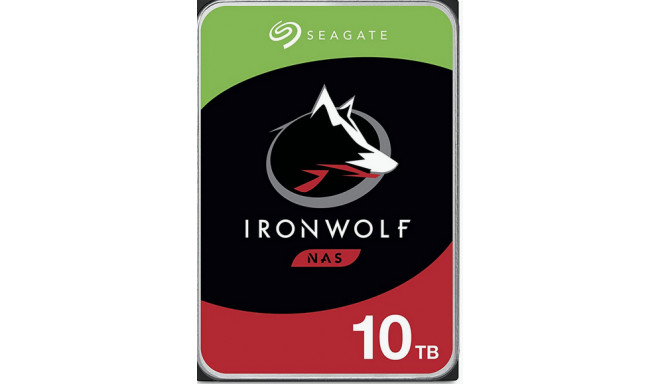 SEAGATE NAS IRONWOLF Kõvaketas 10TB 3.5" ST10000VN000