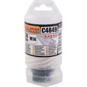 Conical diamond cutter M14, 2-38 mm