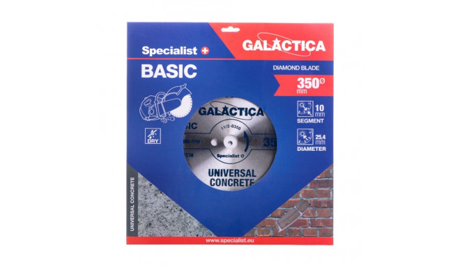 SPECIALIST+ dem. disc GALACTICA, 350x10x25.4 mm