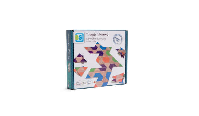 Triangle domino game