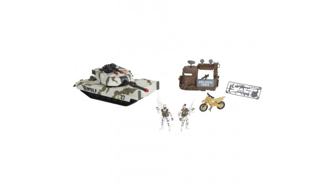 CHAP MEI playset Soldier Force Tundra Patrol Tank, 545062