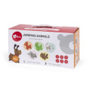 bo. Jumping Animal - Orange Dino