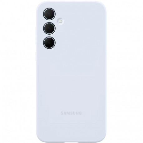 Mobiili tagakaas Samsung Galaxy A35, silikoon, helesinine