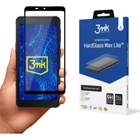 3mk kaitseklaas Samsung Galaxy Xcover 5 HardGlass Max Lite, must