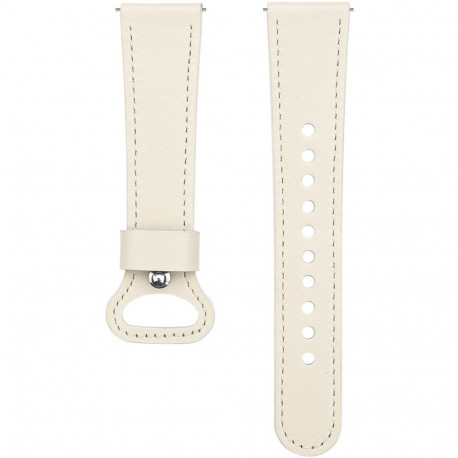 Kellarihm Trendybay Universaalne 22mm, nahk, valge