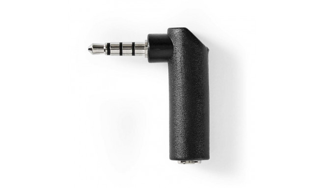 Audioadapter Nedis 3.5mm (M) - 3.5mm (F), 90 kraadi