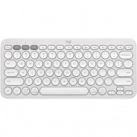 Bluetooth klaviatuur Logitech Pebble Keys 2 K380s SWE, valge