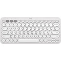 Bluetooth klaviatuur Logitech Pebble Keys 2 K380s SWE, valge