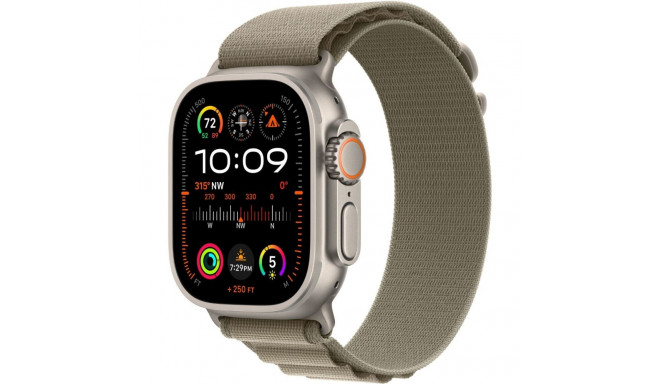 Nutikell Apple Watch Ultra 2 GPS/LTE 49mm TI Olive Alpine Loop M