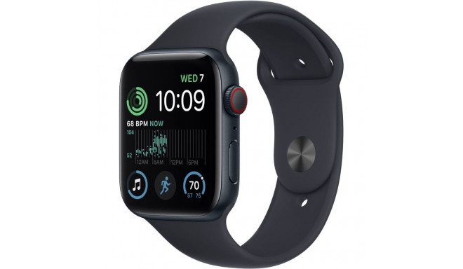 Nutikell Apple Watch SE GPS/LTE 2022 44mm Midnight Aluminium