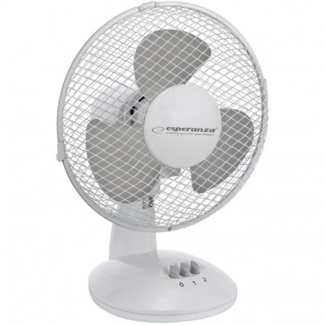 Ventilaator Esperanza EHF004WE lauapealne, 23cm, valge
