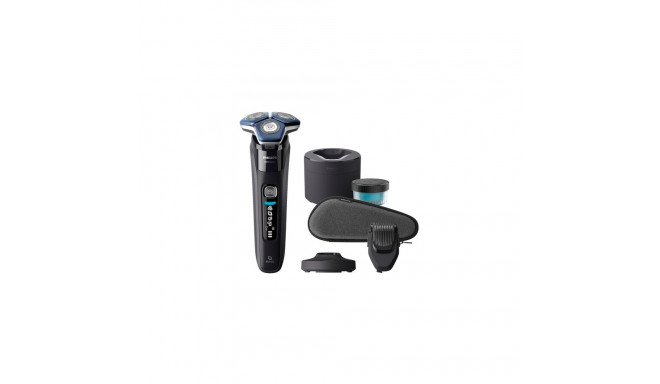 PHILIPS Shaver series 7000  Wet& Dry skuveklis (lādējams)  melns S7886/58