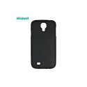 Hishell Super plāns silikona aizmugures apvalks Samsung i9500 i9505 Galaxy S4 Melns (EU Blister)