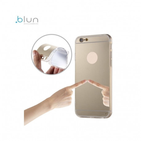 Blun silikoonist ümbris Samsung G955 Galaxy S8 Plus / S8+ üliõhuke läbipaistvate servade ja peegelpi