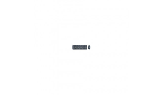 Logitech Wireless Keyboard and Mouse  MK220  Wireless  Mouse included  US  Black