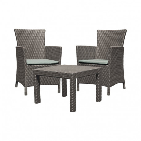 Rosario Balcony Set dārza mēbeļu komplekts  bēšs 8711245130446