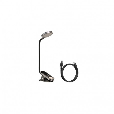 Baseus mini LED reading lamp with clip gray (DGRAD-0G)