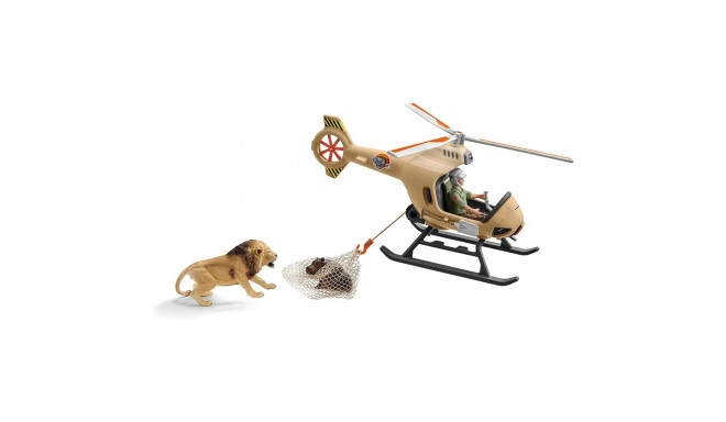 Schleich Wild Life Helicopter Tierrettun - 42476