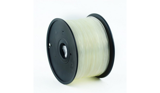 Gembird 3D printing filament PLA 1 75mm 1kg Transparent