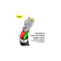 Baseus Type-C Superior series fast charging data cable 66W (11V/6A) 2m Black (CATYS-A01)
