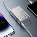 Dudao K20 USB-A / USB-C Powerbanka 10000mAh 22,5W - stříbrná