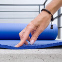 Wozinsky exercise mat 181 x 63 x 0.9 cm thick gymnastic yoga mat purple