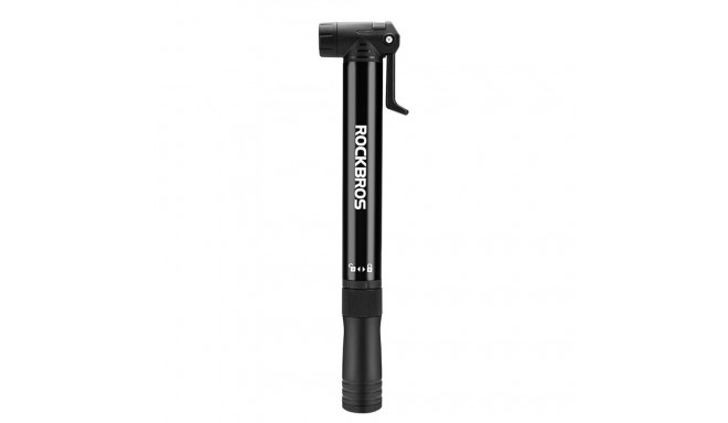 Rockbros 42320010001 Bicycle Pump Hand + Screwdriver - Black