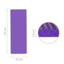 Wozinsky exercise mat 181 x 63 x 0.9 cm thick gymnastic yoga mat purple