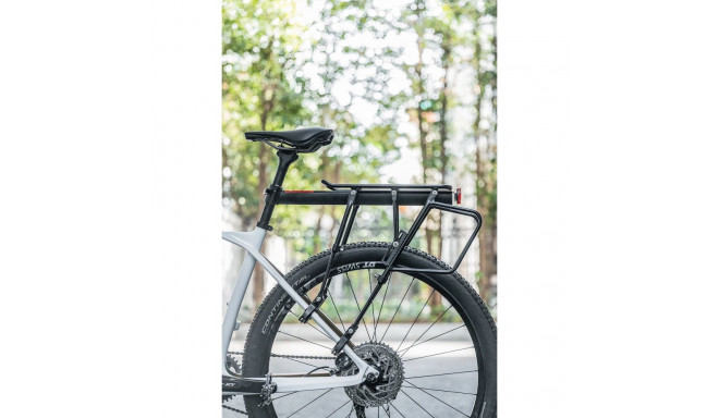 Rockbros 33210004001 bicycle rack with shelf - black