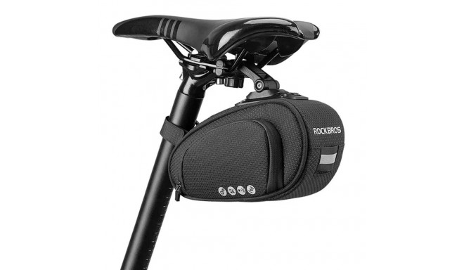 Rockbros C40 bicycle bag under the saddle - black