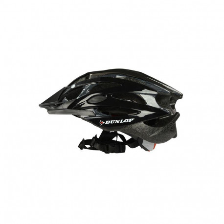 Dunlop - Kask rowerowy regulowany MTB r. M 55-58 cm (czarny)