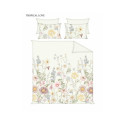 BED COV SET COTTON TROPICAL LOVE 140X200