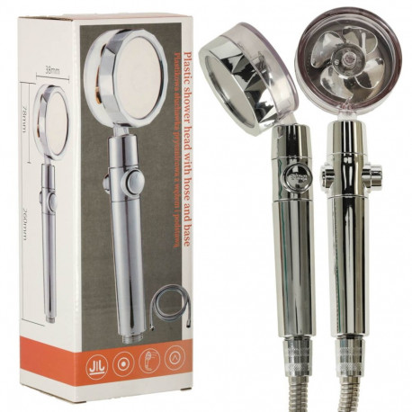 Turbiini ja voolikuga käsidušš hõbedane