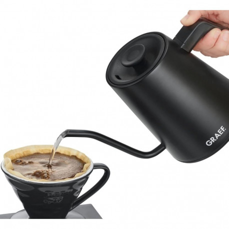 GRAEF GK502EU pour-over kettle, black matt