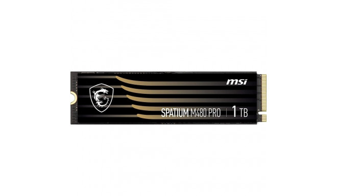 MSI Spatium M480 Pro 1TB M.2 2280 PCI-E x4 Gen4 SSD Disk