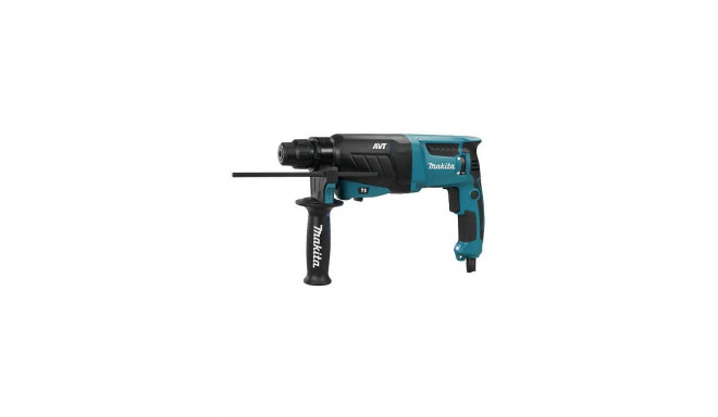MAKITA SDS-PLUS ROTARY HAMMER DRILL WITH FORGING OPTION 800W 2.4J AVT HR2631F