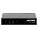 Intellinet 5-Port Gigabit Switch with PoE Passthrough, 4 x PSE PoE ports, 1 x PD PoE port, IEEE 802.