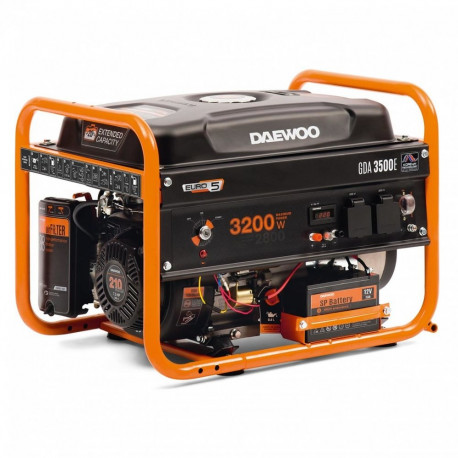 bensiinigeneraator 3.2kW 230V/GDA 3500E Daewoo