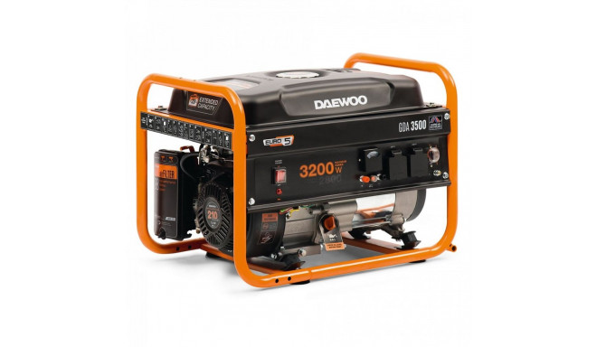 Daewoo GDA 3500 bensiinmootoriga generaator