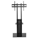 Maclean MC-865 Professional Modern TV Floor Stand with a Shelf for 37" - 70" Screens, max load 40kg, Maclean MC-865 Professional Modern TV Floor Stand with a Shelf for 37" - 70" Screens, max load 40kg,