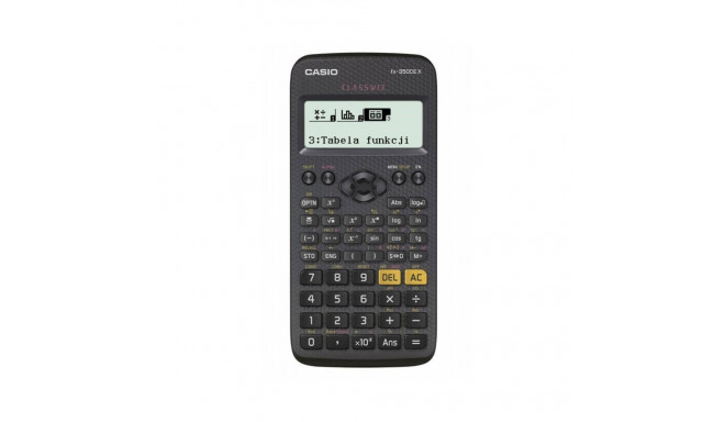 CASIO SCIENTIFIC CALCULATOR FX-350CEX, 379 FUNCTIONS, 77X166MM, BLACK