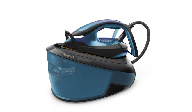 Tefal Express Vision SV8151 2800 W 1,8 L Durilium AirGlide Autoclean tallaplaat sinine, must