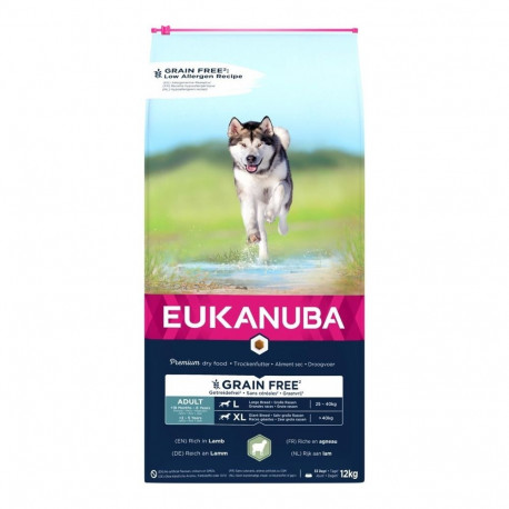 EUKANUBA Adult lambalihaga suurtele koertele teraviljavaba 12 kg