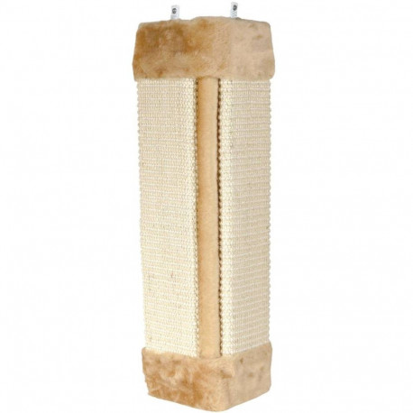 Scratching board for corners, 23 × 49 cm, natural/beige