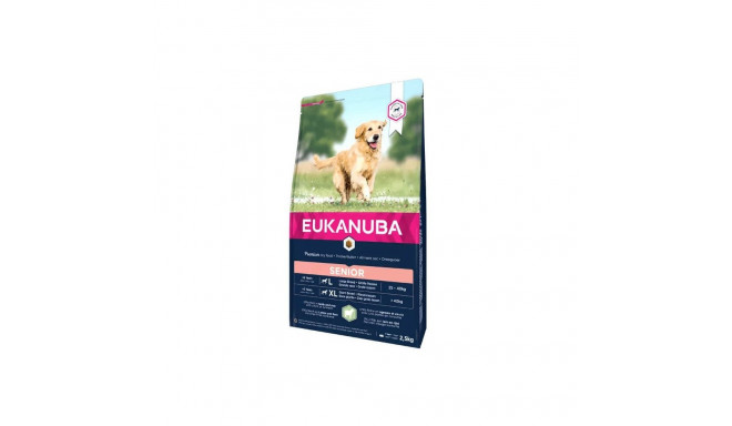 EUKANUBA Senior lambaliha ja riisiga suurtele koertele 12 kg