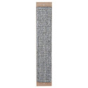 Scratching board, 11 × 60 cm, grey