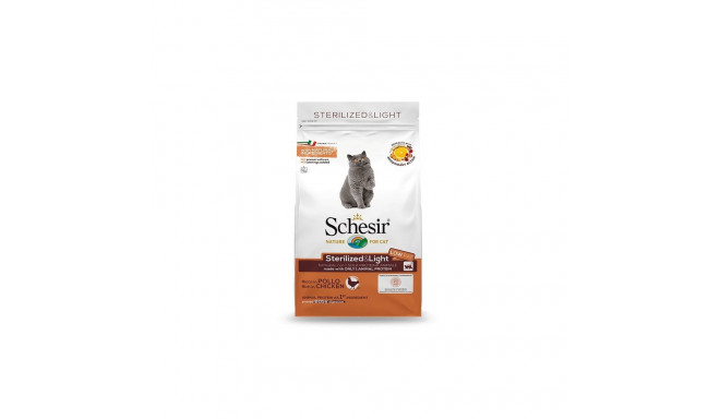 Dry food for sterilised/overweight cats 1.5kg, Schesir