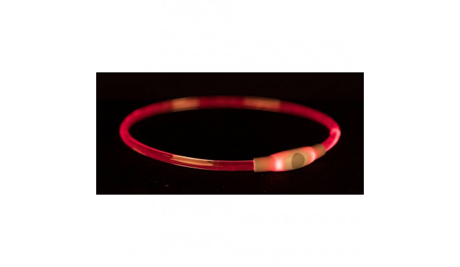 Vilkur-kaelarihm Flash Light ring USB, SM: 40 cm/d 8 mm, mitmevärviline