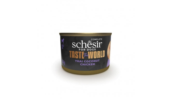Taste The World vištienos tailandietiškas kokosas sultinyje 150g šlapias maistas šunims, Schesir